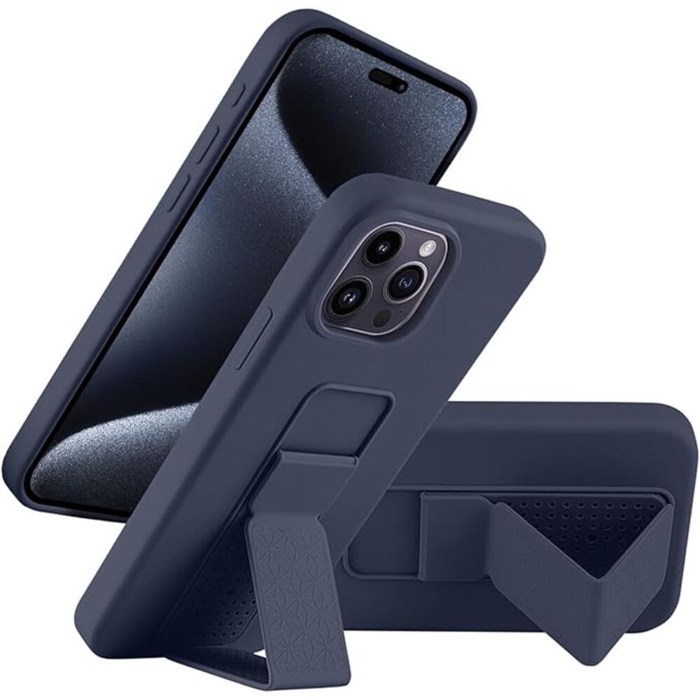 Kickstand Case Compatible with iPhone 15 Pro, Vertical and‎ Horizontal Stand